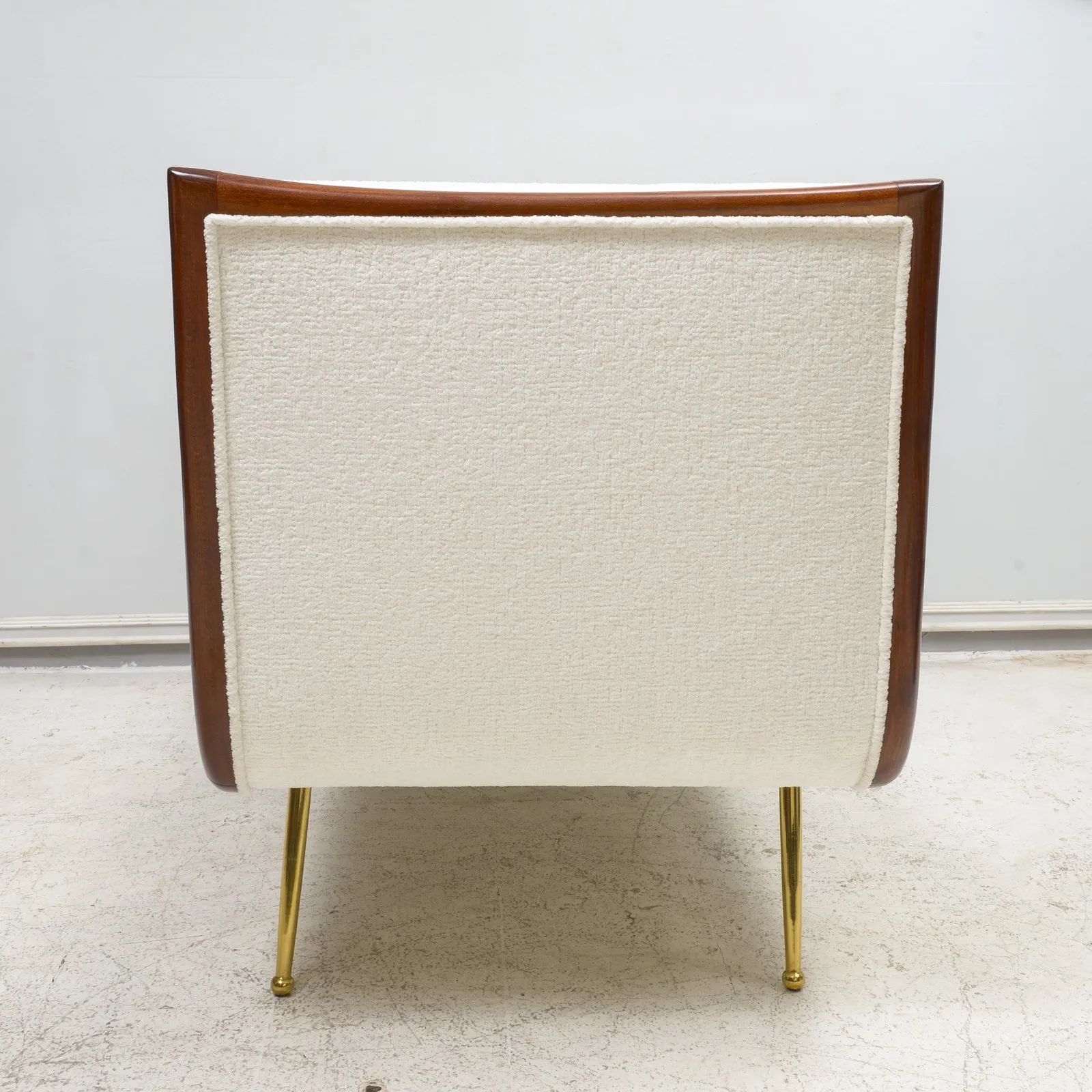 Vintage Chaise-Lounge in the Robsjohn Gibbings Manner, mid-20th century