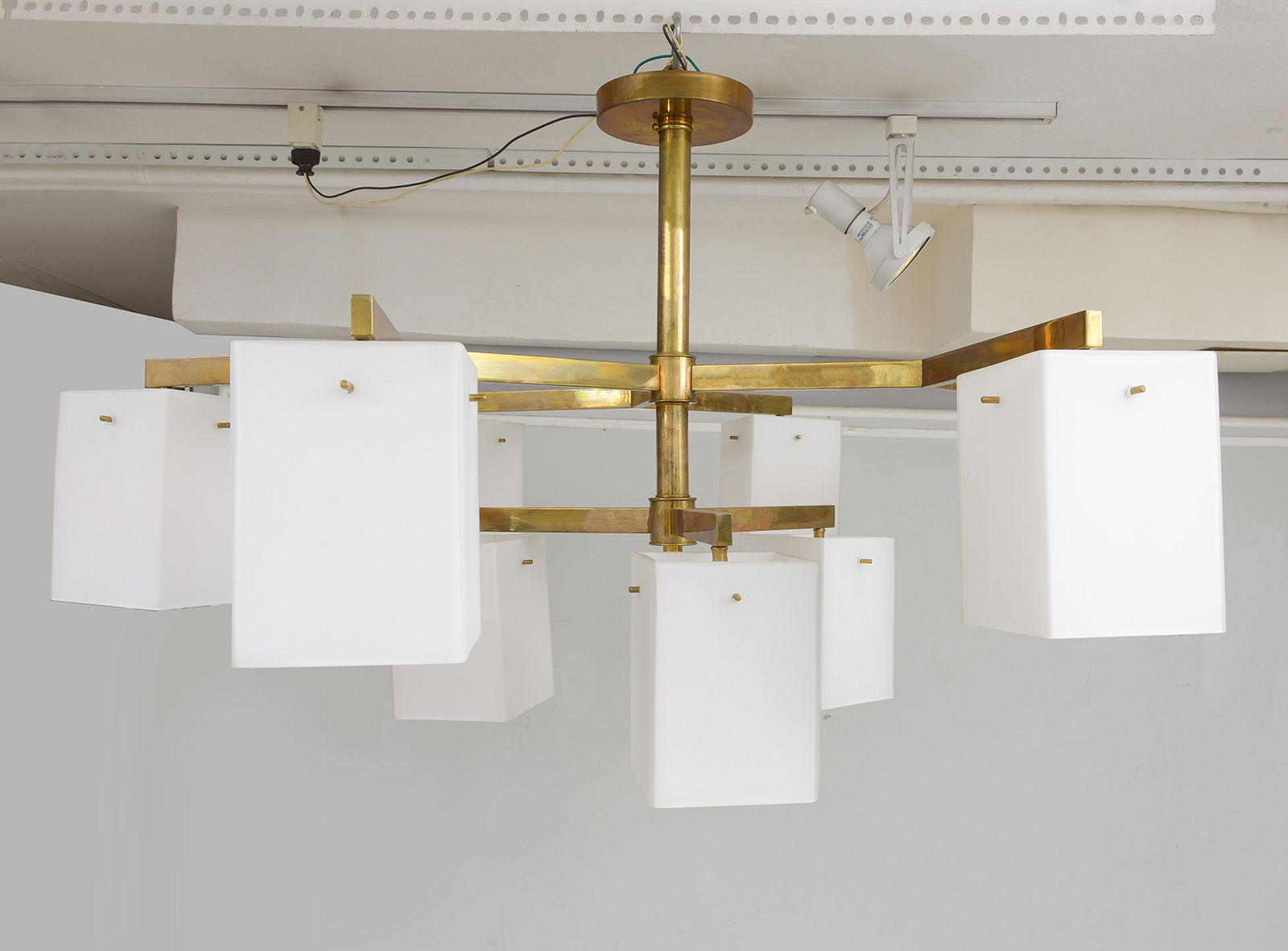 Custom Sculptural Jules Lighting Fixture, 21st century
