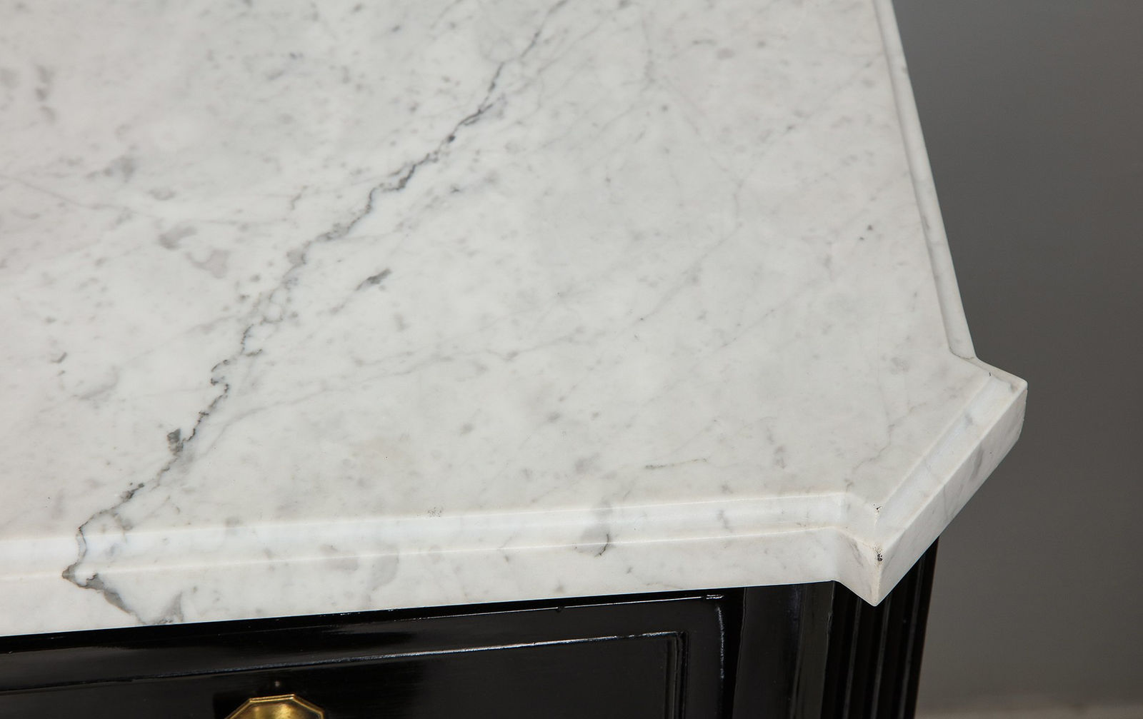 Directoire-tyle Commode with Marble Top, c 1950's