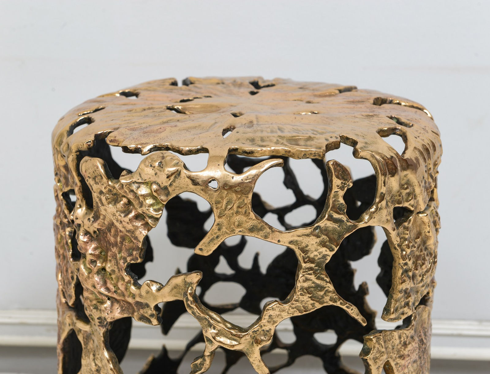 Patrick Laroche, Ginkgo Stool / Side Table, 21st century