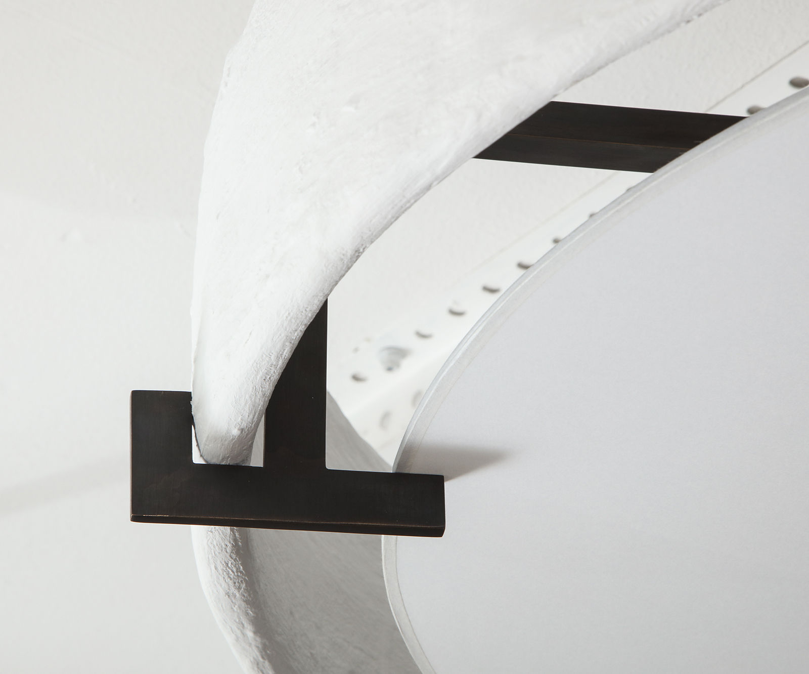 Bespoke Jean Plaster and Iron Fixture, 21st century