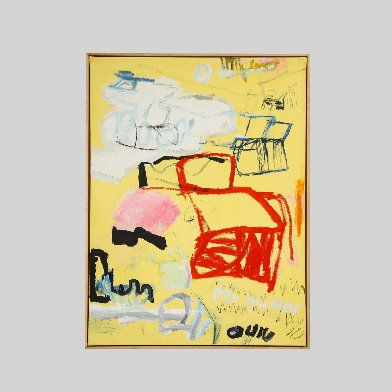 Thai Mainhard, "My Turn" Acrylic on Canvas, 2020