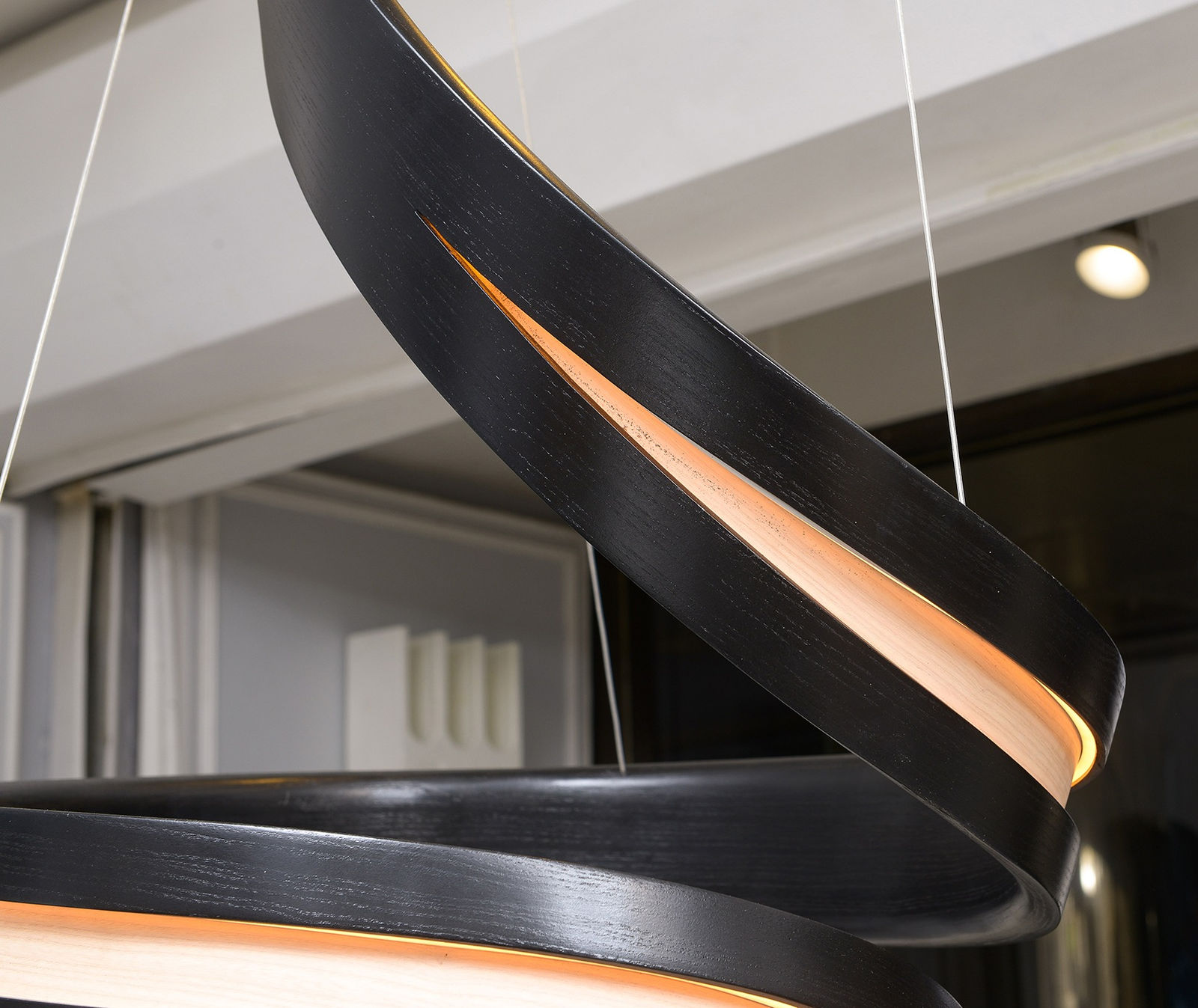 Atelier M.A. Aston, Bespoke "Ecliptic" Lighting Fixture by Mark Collett, 21st century