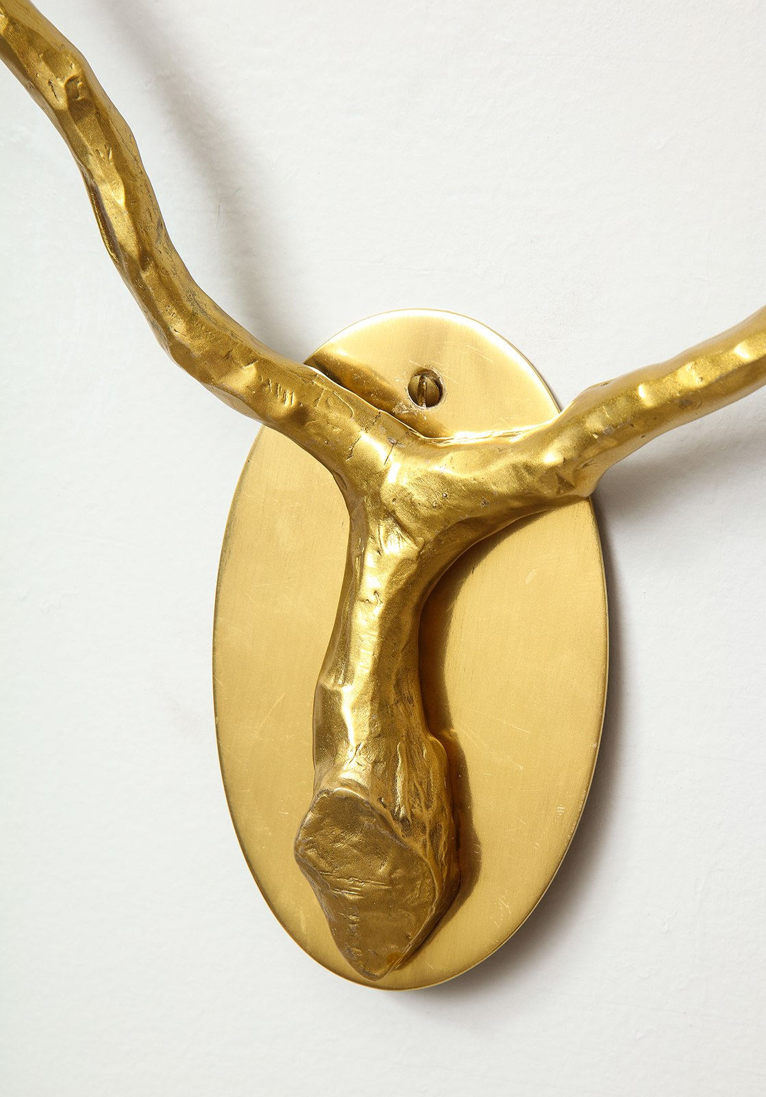 Pair of Custom Arbre Brass Sconces, 21st century
