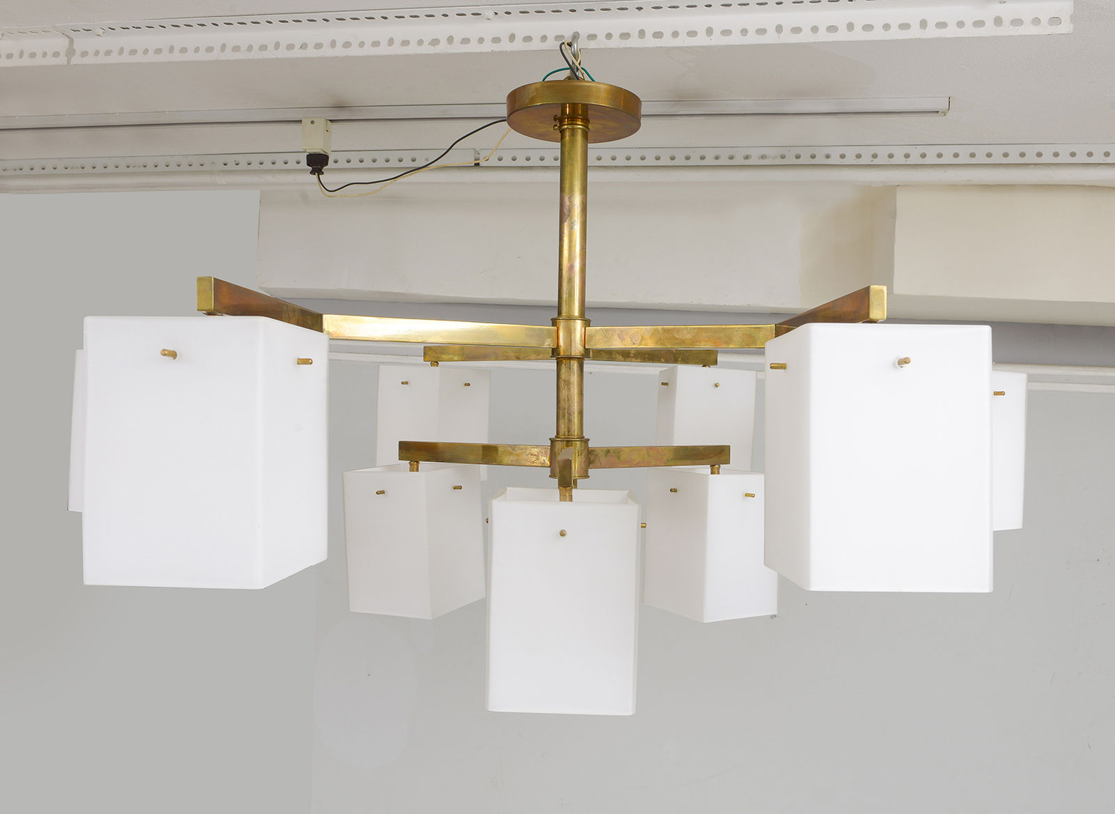 Custom Sculptural Jules Lighting Fixture, 21st century