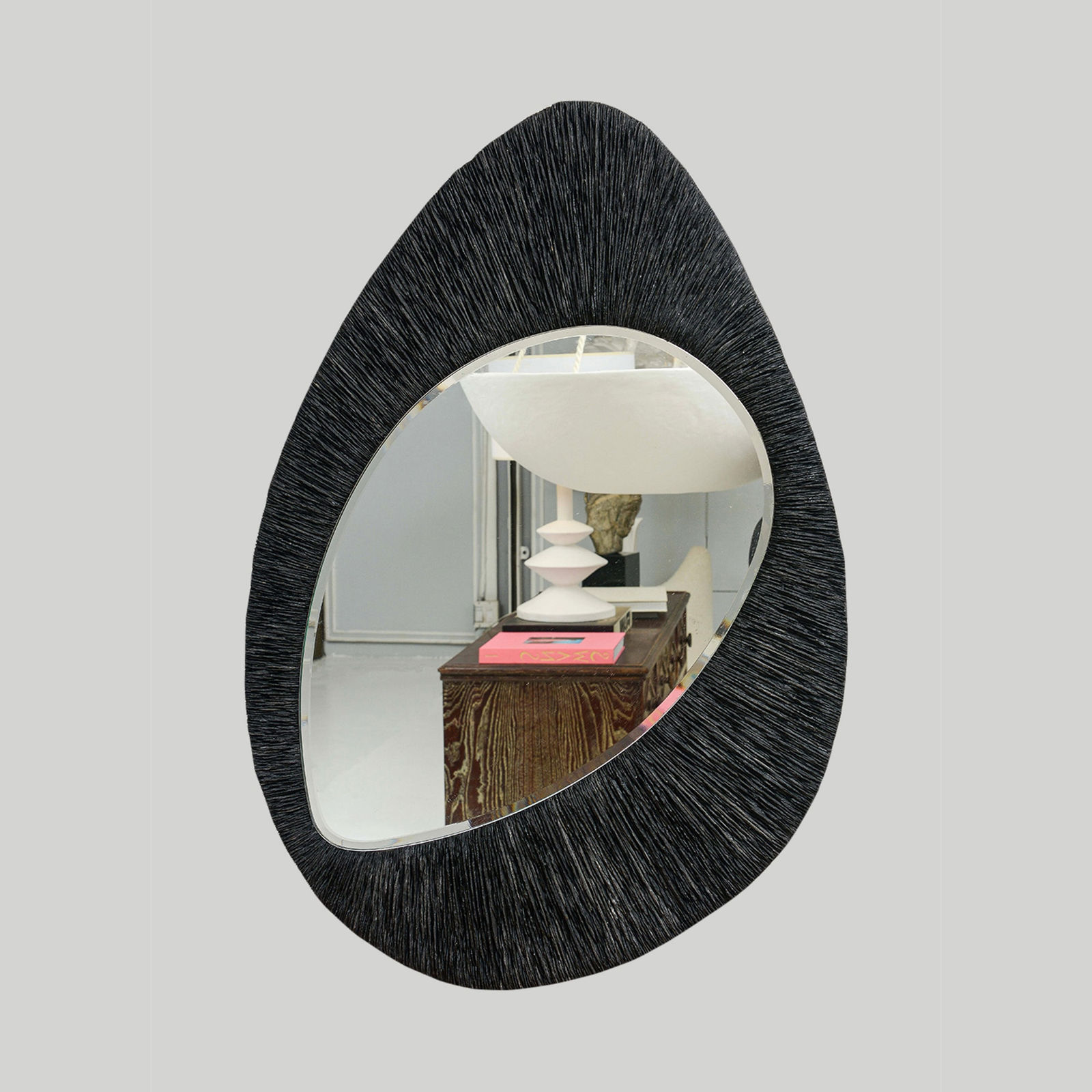 Bespoke Sculptural Slate Mirror, 2022