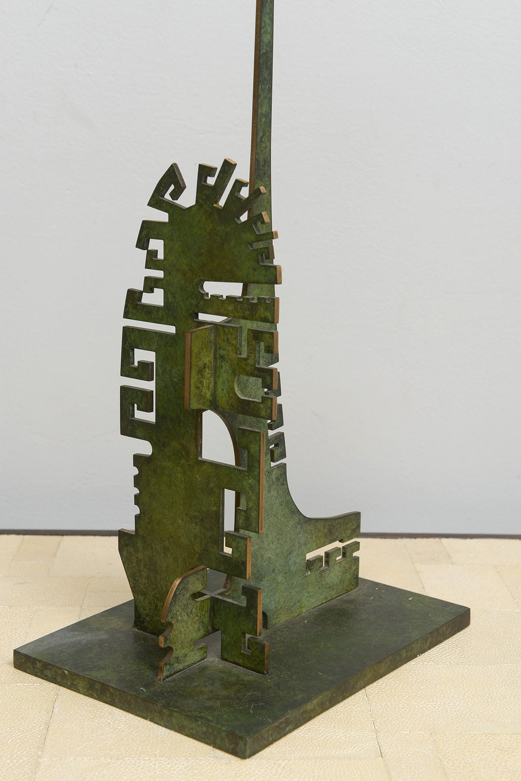 Arnaldo Ugarte, "Tehuascan" Bronze Sculpture, 21st century