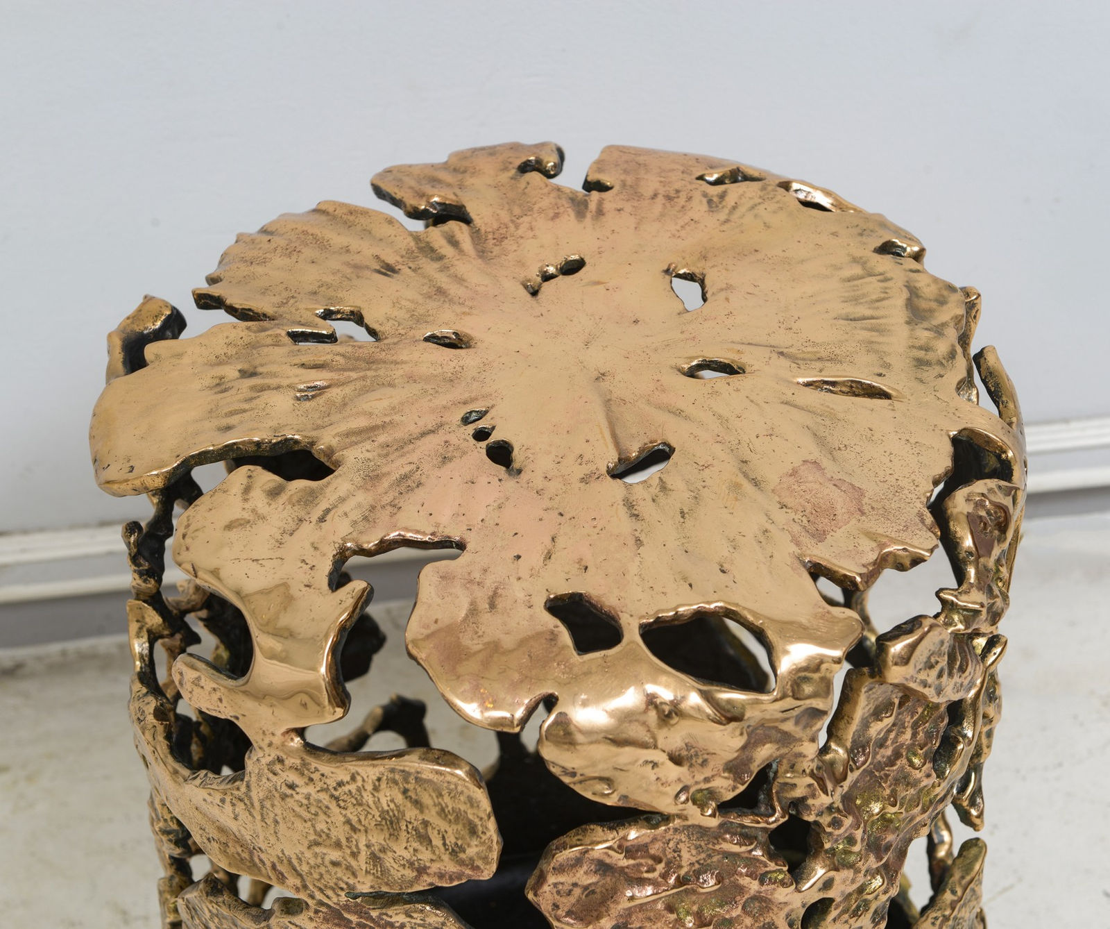 Patrick Laroche, Ginkgo Stool / Side Table, 21st century