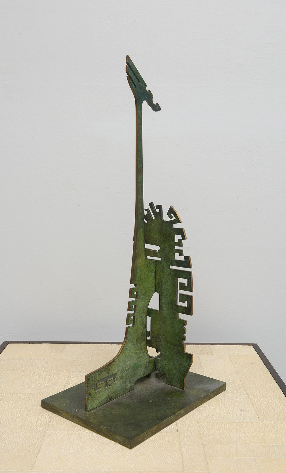 Arnaldo Ugarte, "Tehuascan" Bronze Sculpture, 21st century