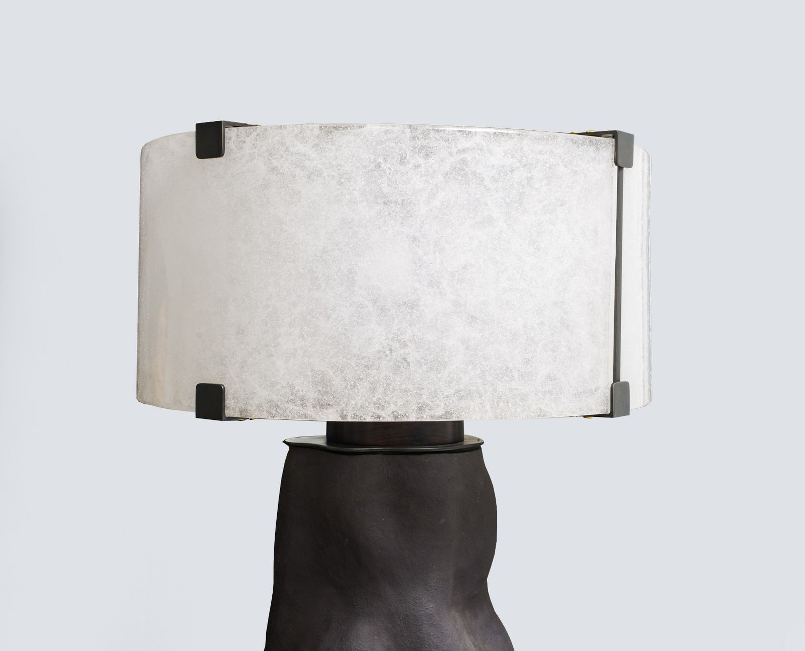 Atelier Stefan Leo, Bespoke Sculptural Ceramic Spero Floor Lamp, 21st century
