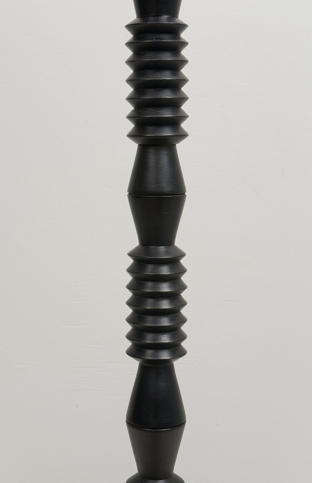 French Ebonized Floor Lamp
