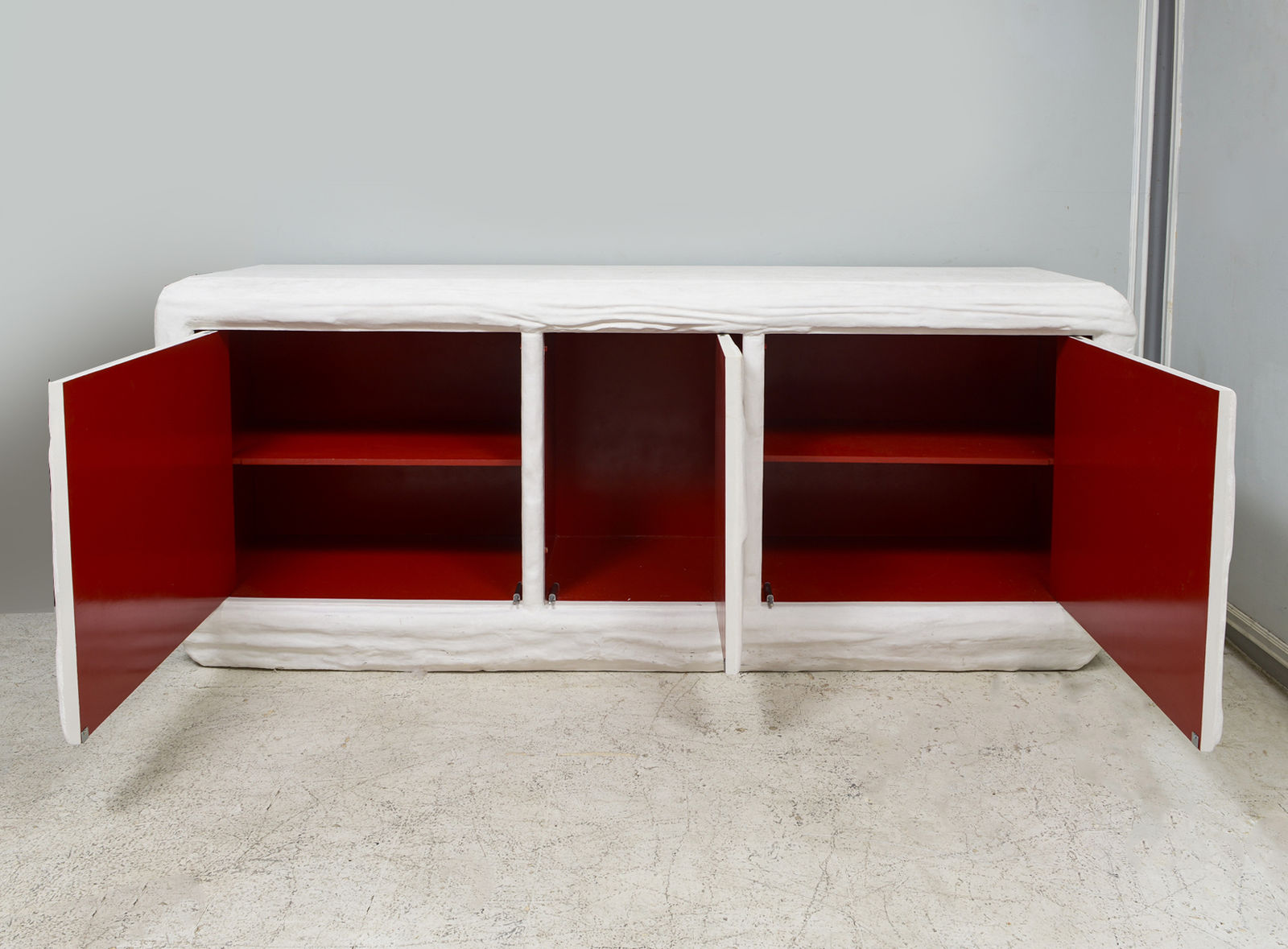 Ateliers Vallin Avignant, "One" Plaster Sideboard, 21st century