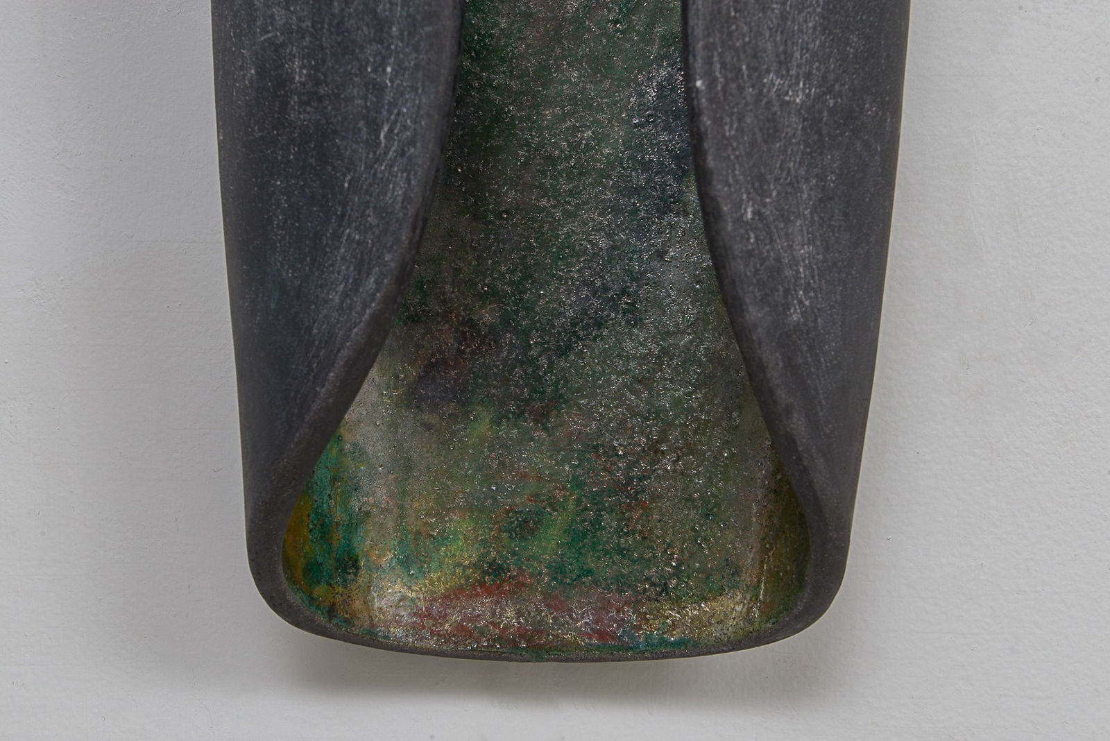 Barbara Billoud, Pair of French Bespoke Sculptural Ceramic Sconces, 21st century