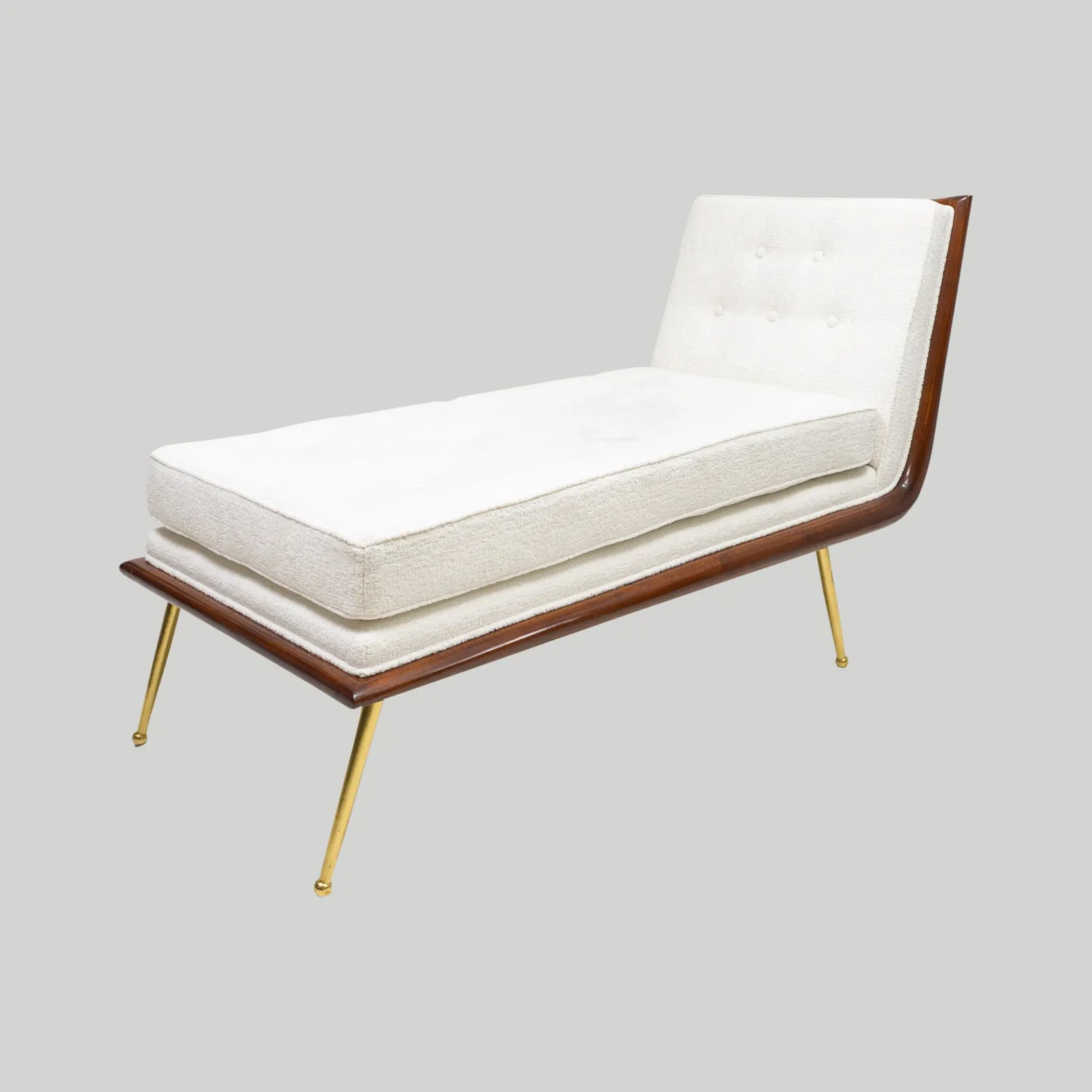 Vintage Chaise-Lounge in the Robsjohn Gibbings Manner, mid-20th century