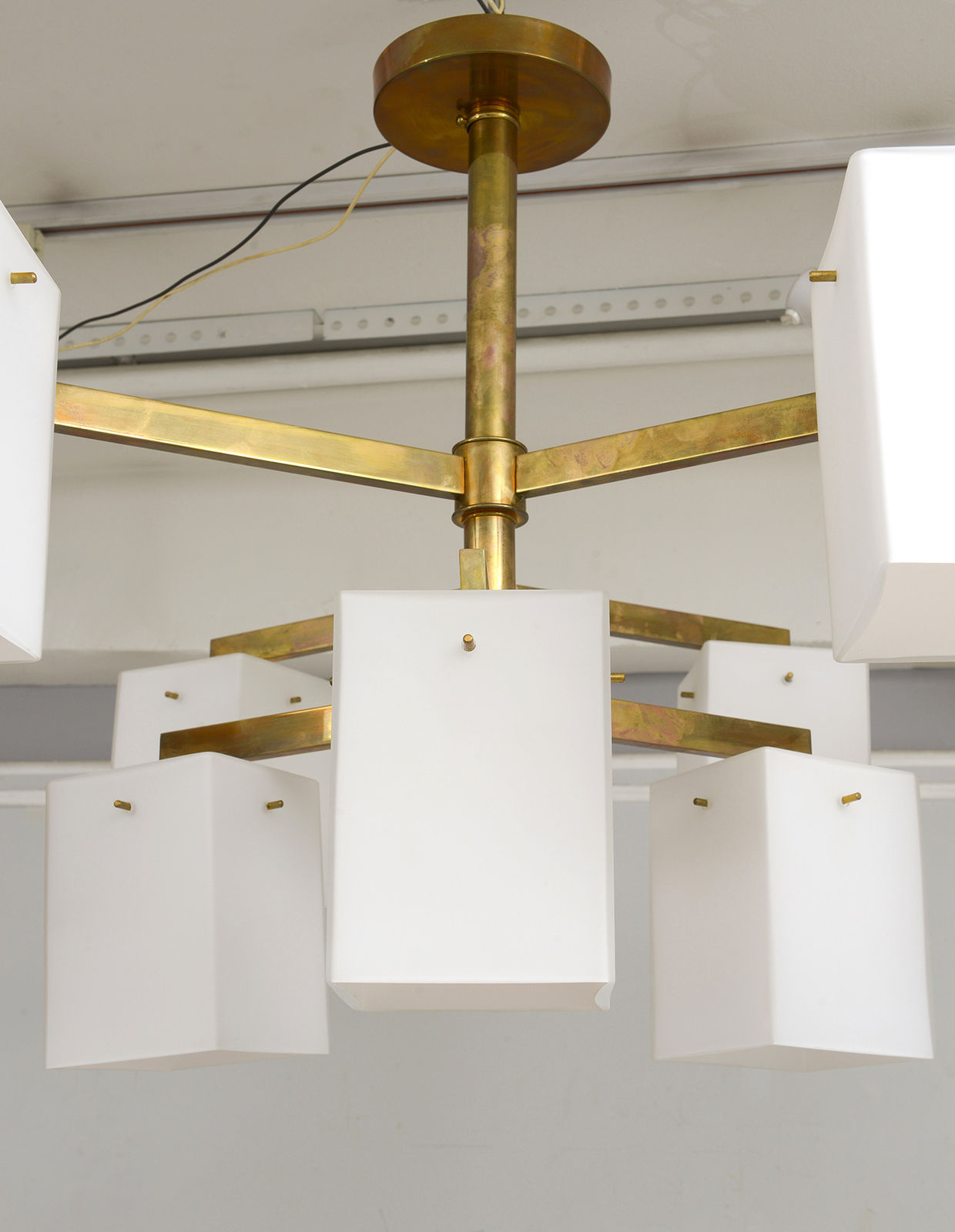 Custom Sculptural Jules Lighting Fixture, 21st century