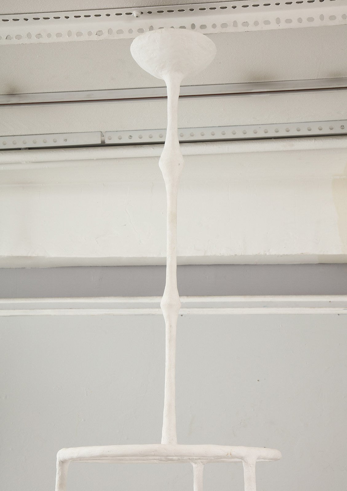 Custom Plaster Alard Three-Light Fixture