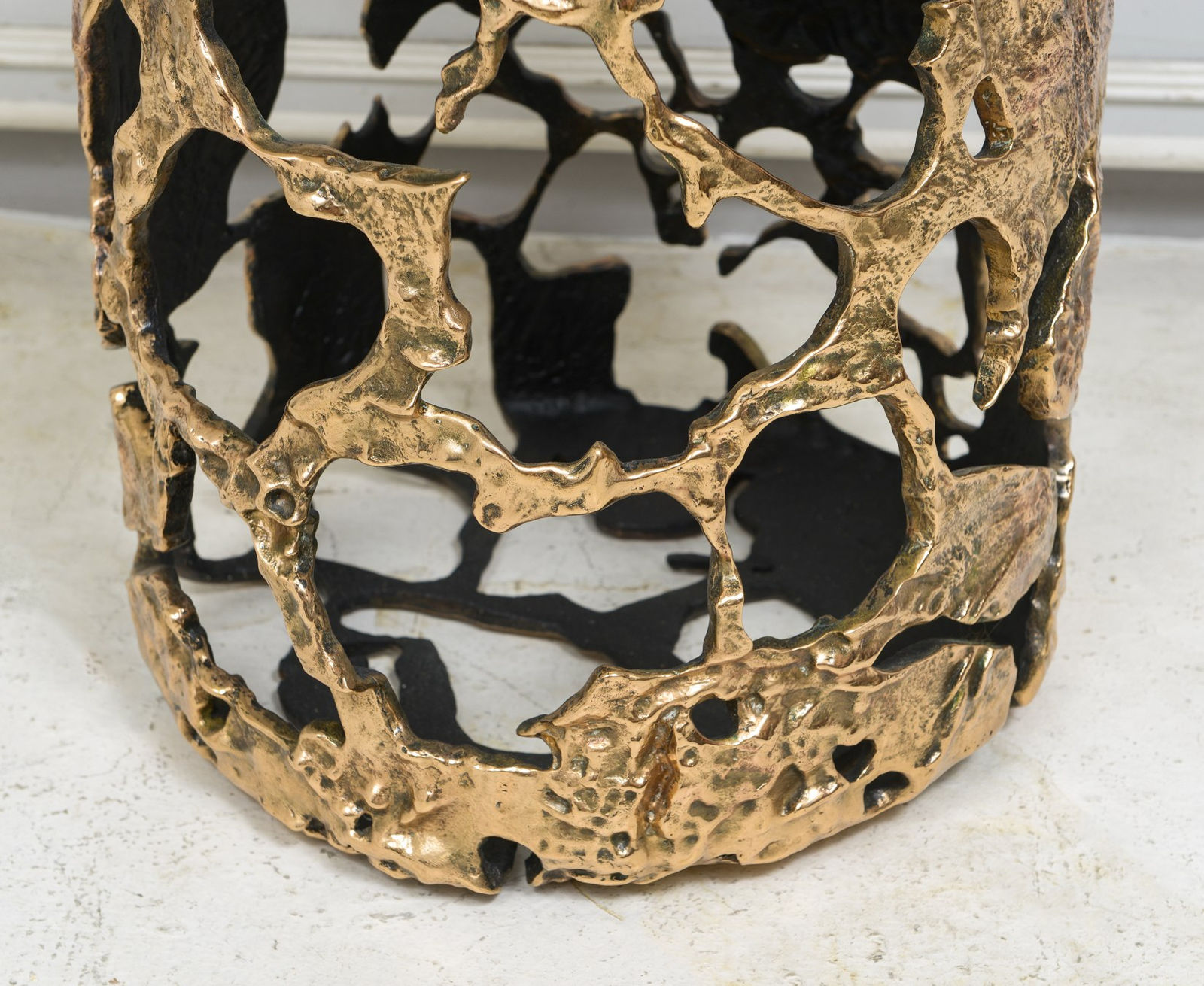 Patrick Laroche, Ginkgo Stool / Side Table, 21st century