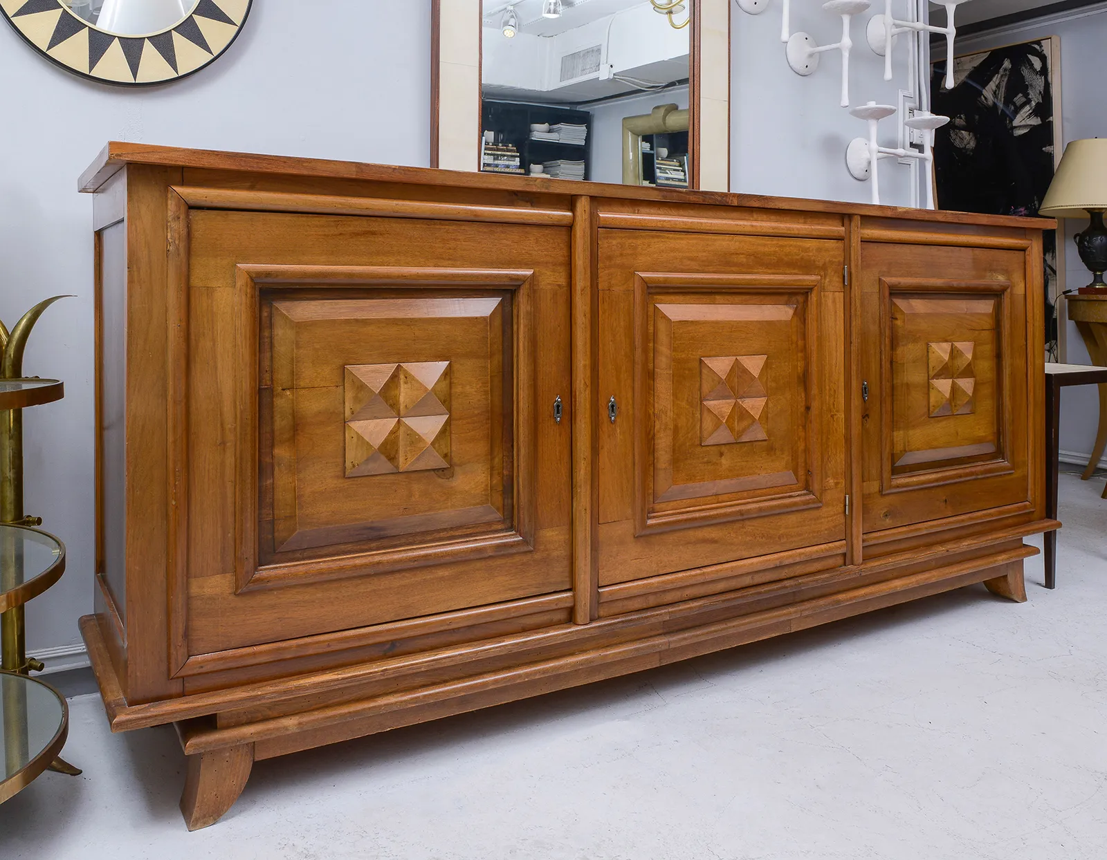 Bespoke French Mid Century-inspired Sideboard, 21st century