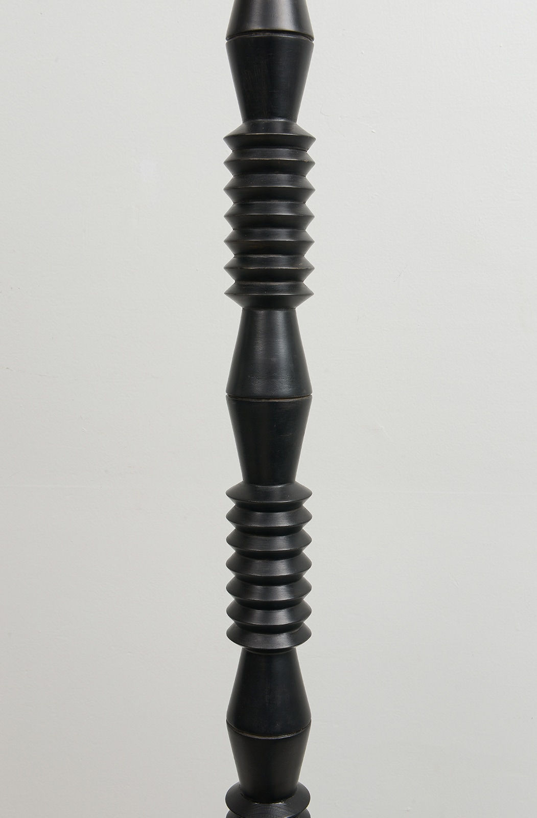 French Ebonized Floor Lamp