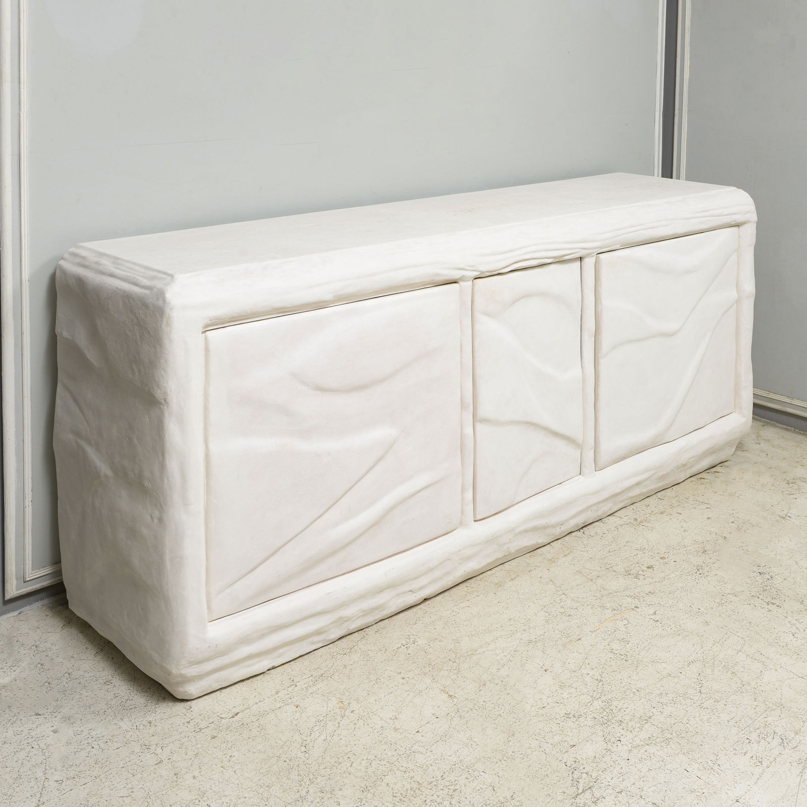 Ateliers Vallin Avignant, "One" Plaster Sideboard, 21st century