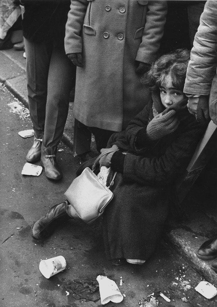 Sabine Weiss New York Tirage gélatino-argentique d'époque réalisé par l'artiste 21 x 30 cm Dim. papier: 21 x 30 cm