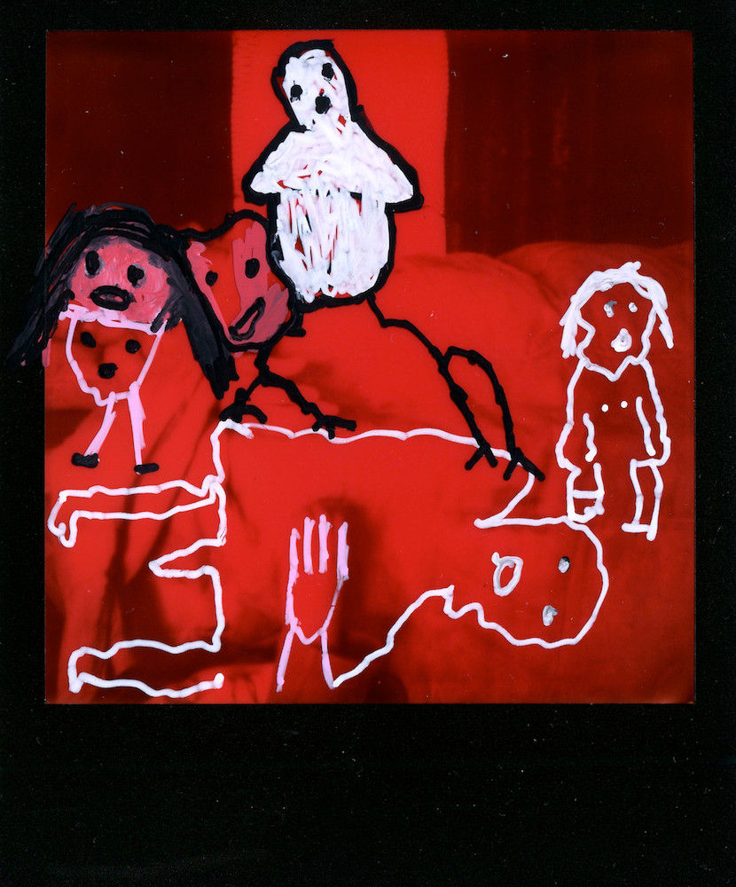 Roger Ballen, Polaroid #4, 2023