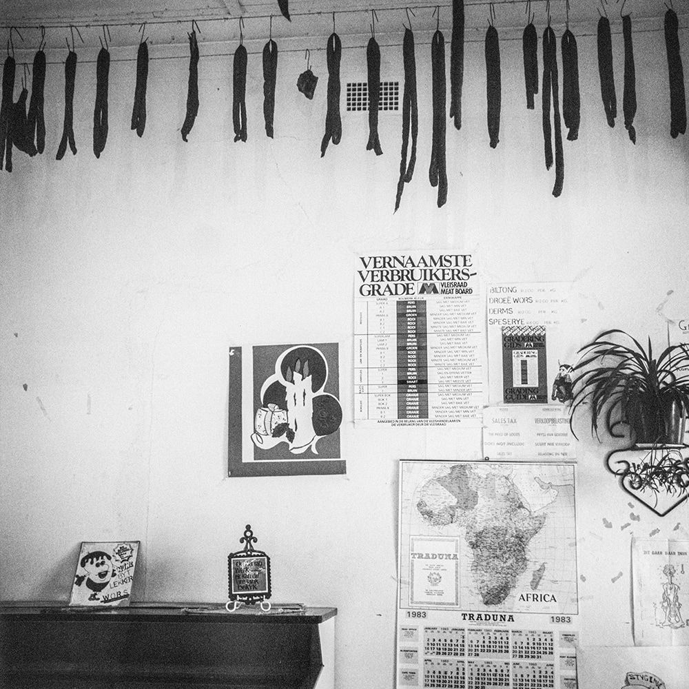 Roger Ballen, Butchery, Orange Free State, 1983