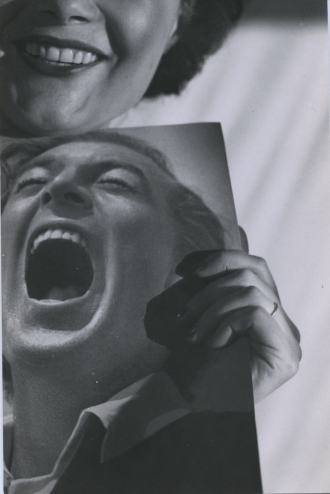 Jean Moral Le cri Tirage gélatino-argentique d'époque 14 x 10,2 cm Dim. papier: 14 x 10,2 cm