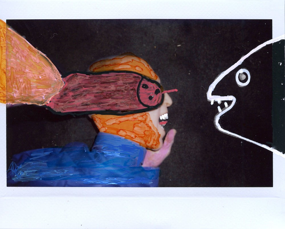 Roger Ballen, Polaroid #2, 2023