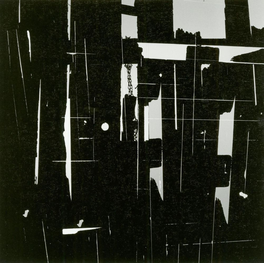Ray K. Metzker Chicago Tirage gélatino-argentique postérieur, réalisé par l'artiste 18,2 x 18,5 cm Dim. papier: 25,3 x 20,5 cm