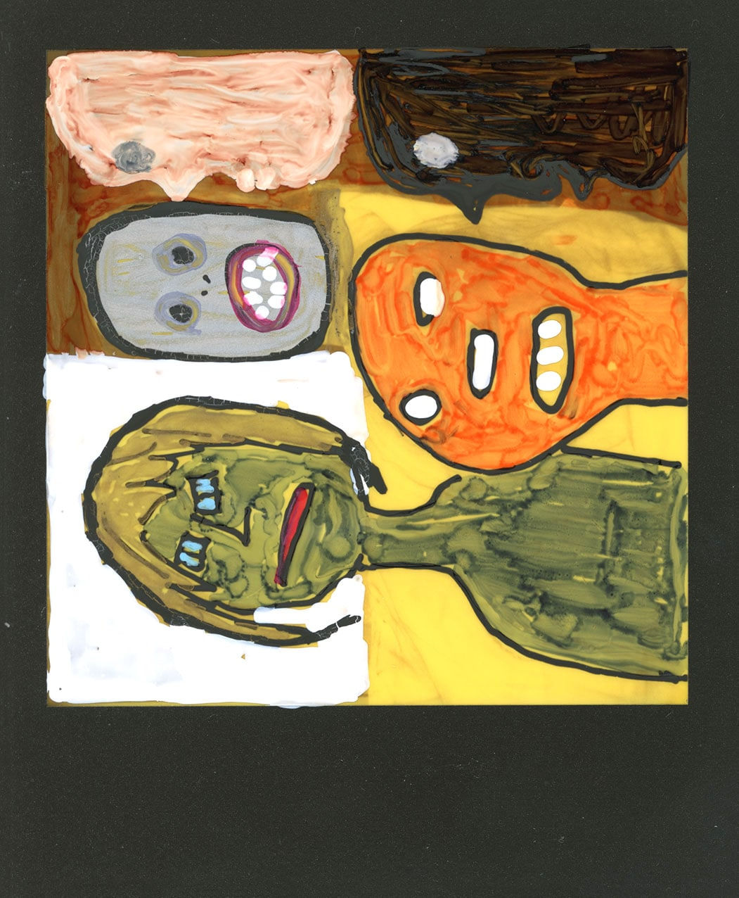 Roger Ballen, Polaroid #15, 2023