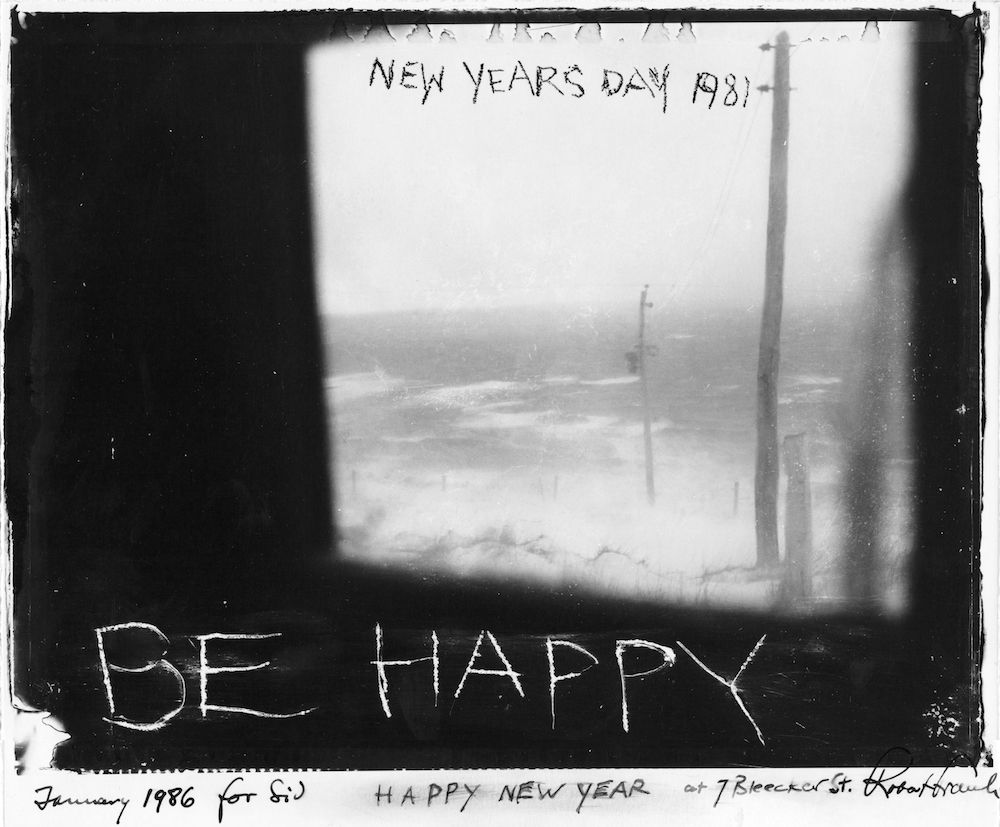 Robert Frank, New Years Day 1981 / Be Happy, 1981