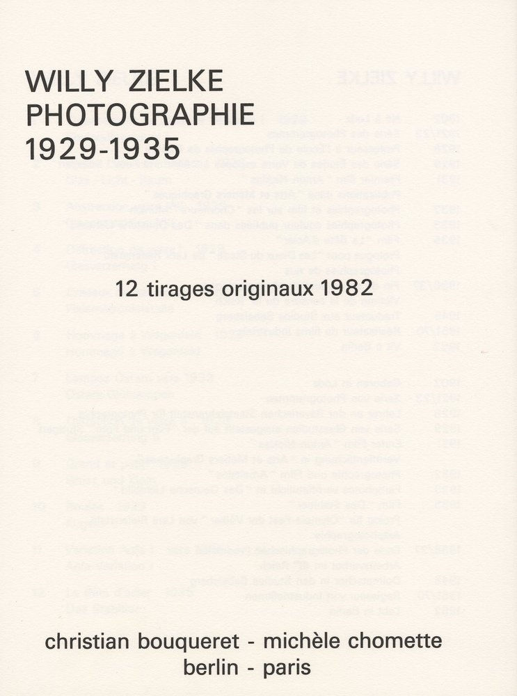 Willy Zielke, La bête d'acier, 1935