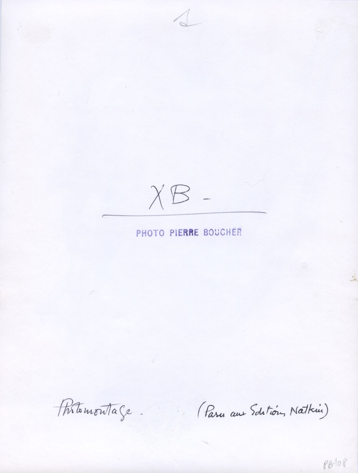 Pierre Boucher, Nu à la flamme noire (Étude pour les fleurs du mal), 1937