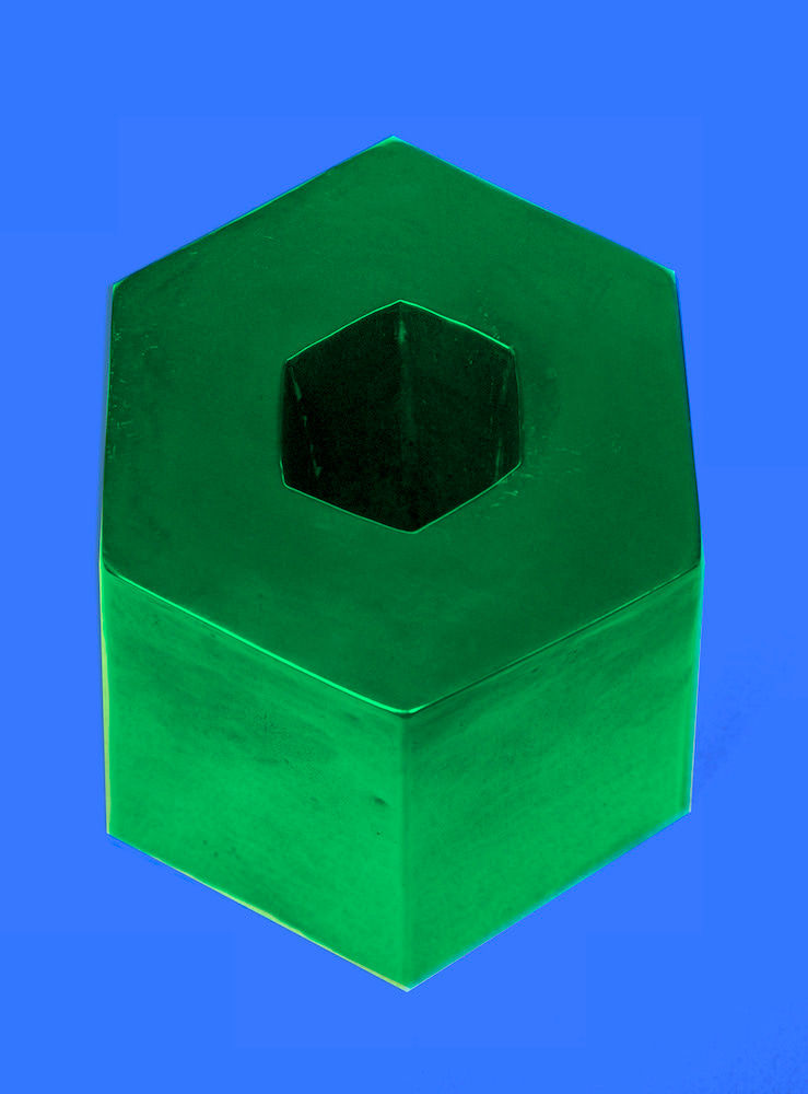 Elizabeth Lennard, Jelly Mold, Hexagon Blue, 2010