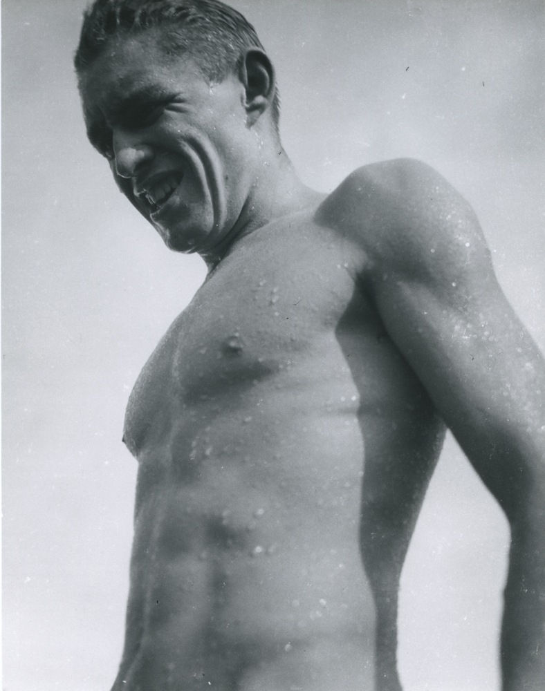 Pierre Boucher Torse d'homme Tirage gélatino-argentique d'époque