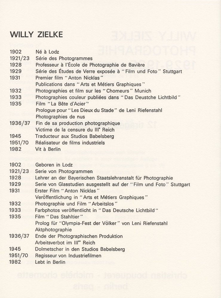 Willy Zielke, La bête d'acier, 1935
