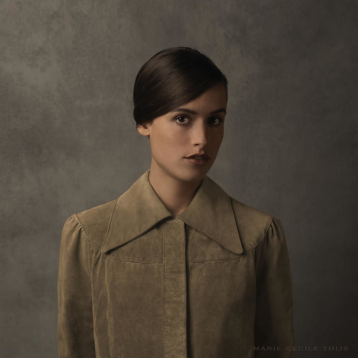 Marie Cecile Thijs, Girl in Green Jacket