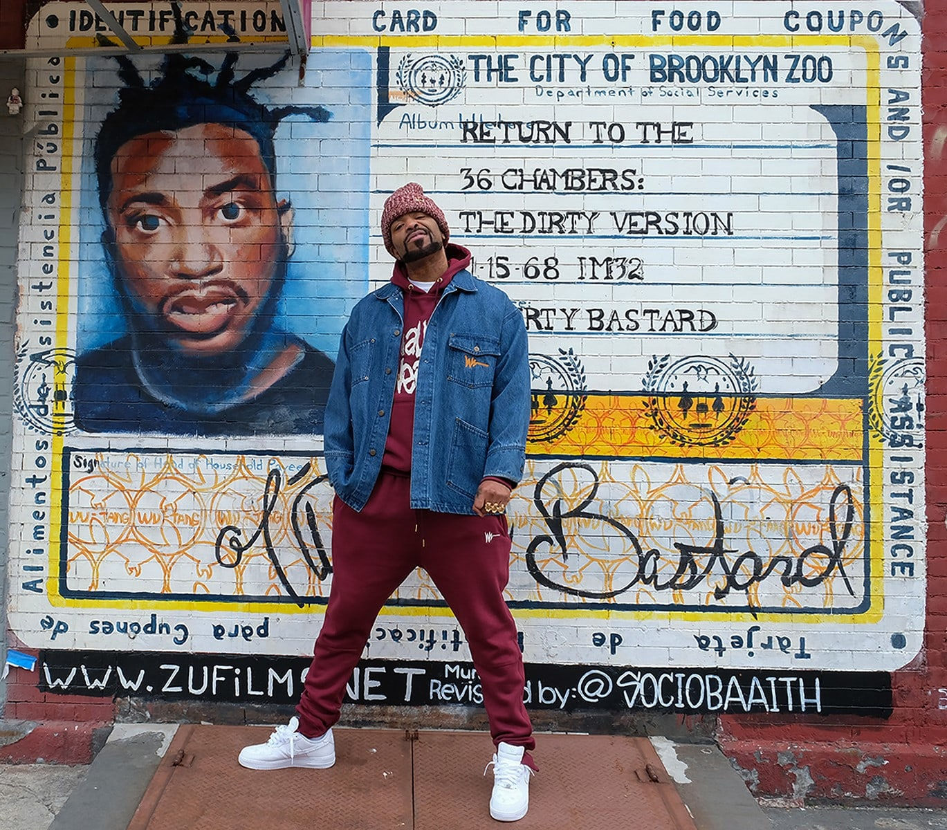 Janette Beckman, Method Man, Brooklyn, 2020