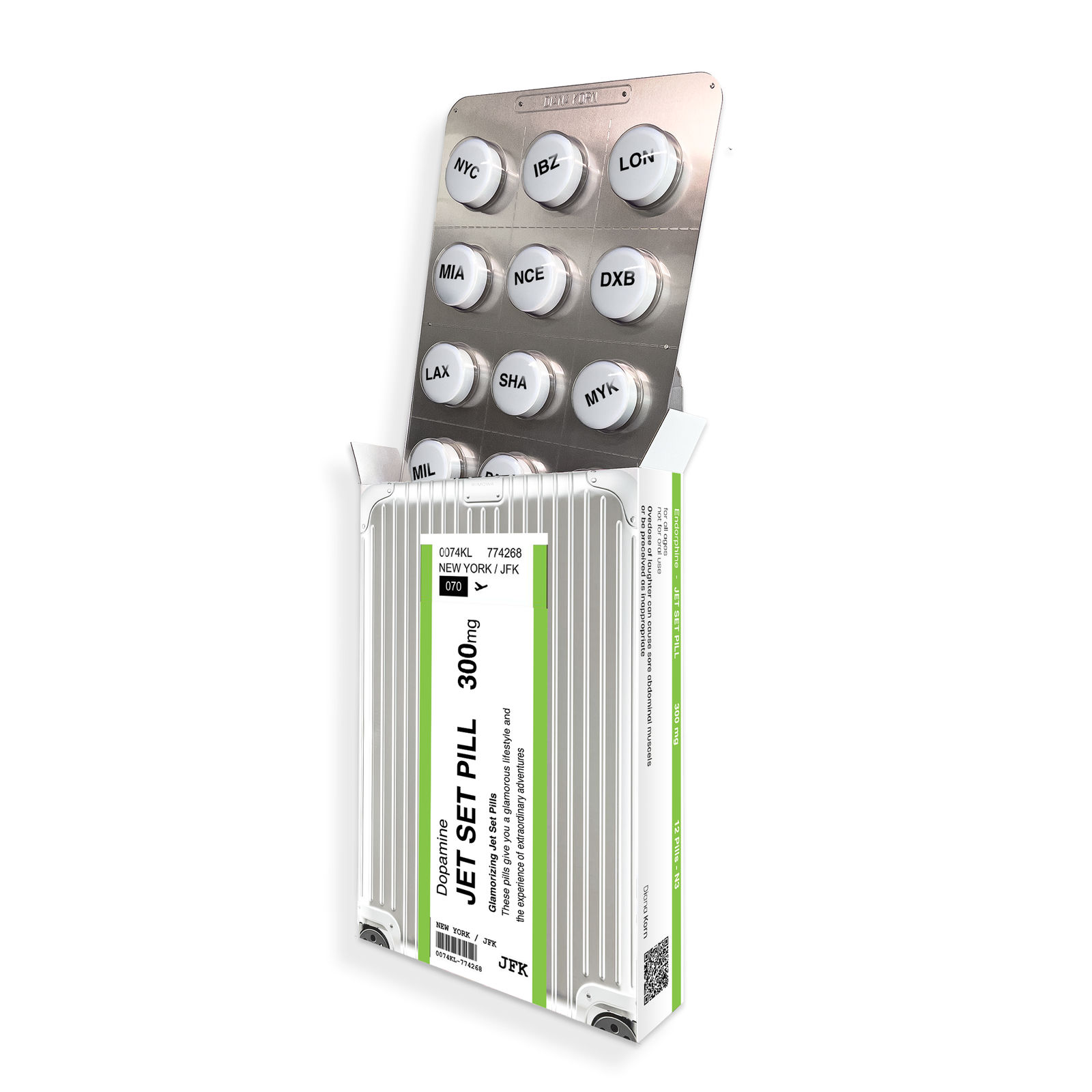 Diana Korn, Jet Set Pill, 2024