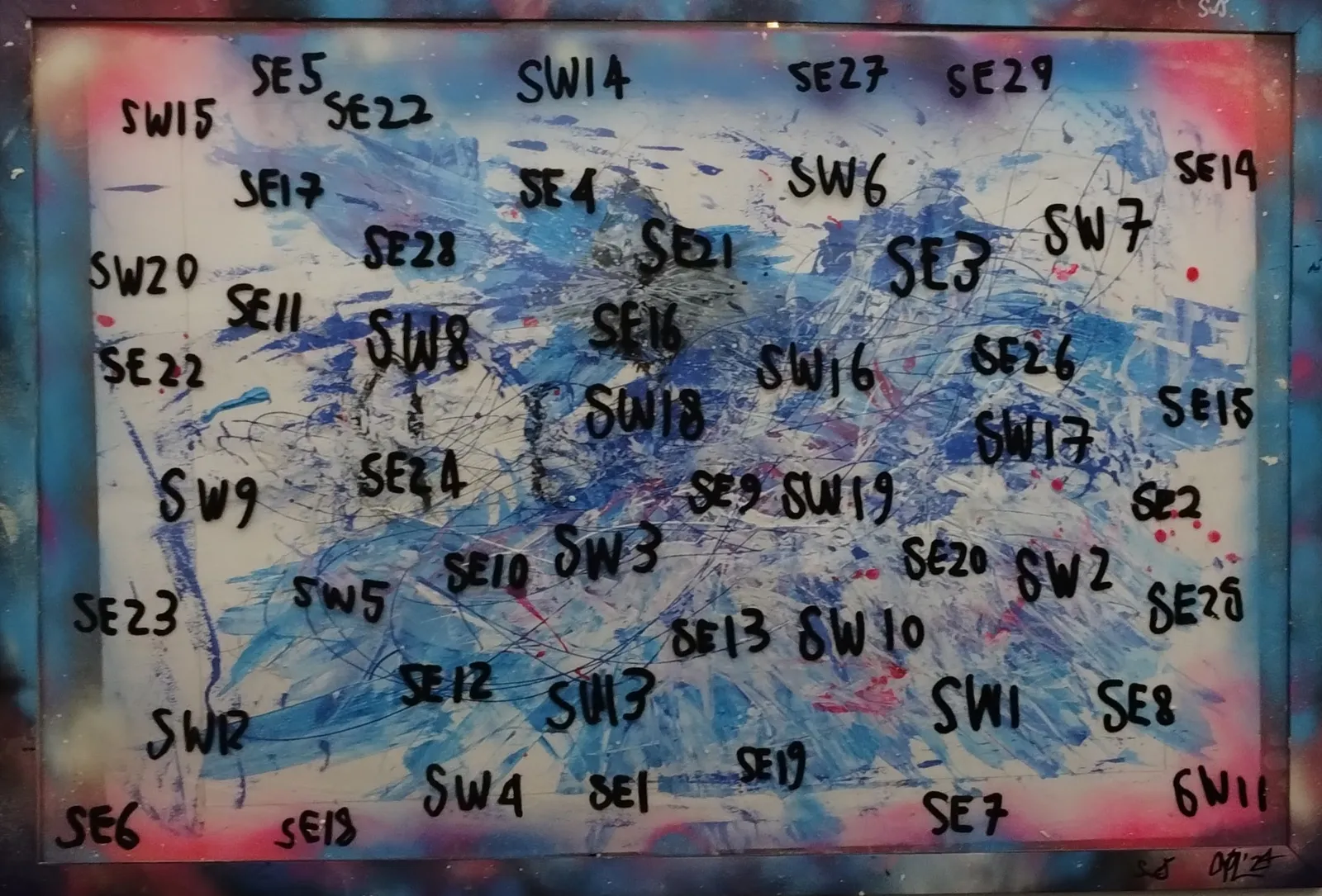 Scarth x Levack, Pick a Postcode, 2024