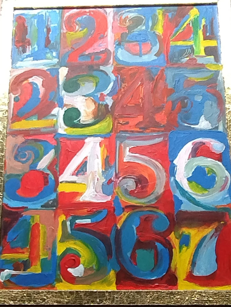 Joel Peter Levack, Colourful Numbers, 1995