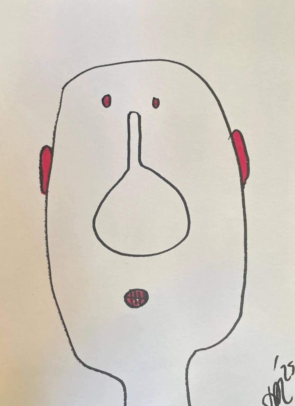 Joel Peter Levack, Football Face, 2025