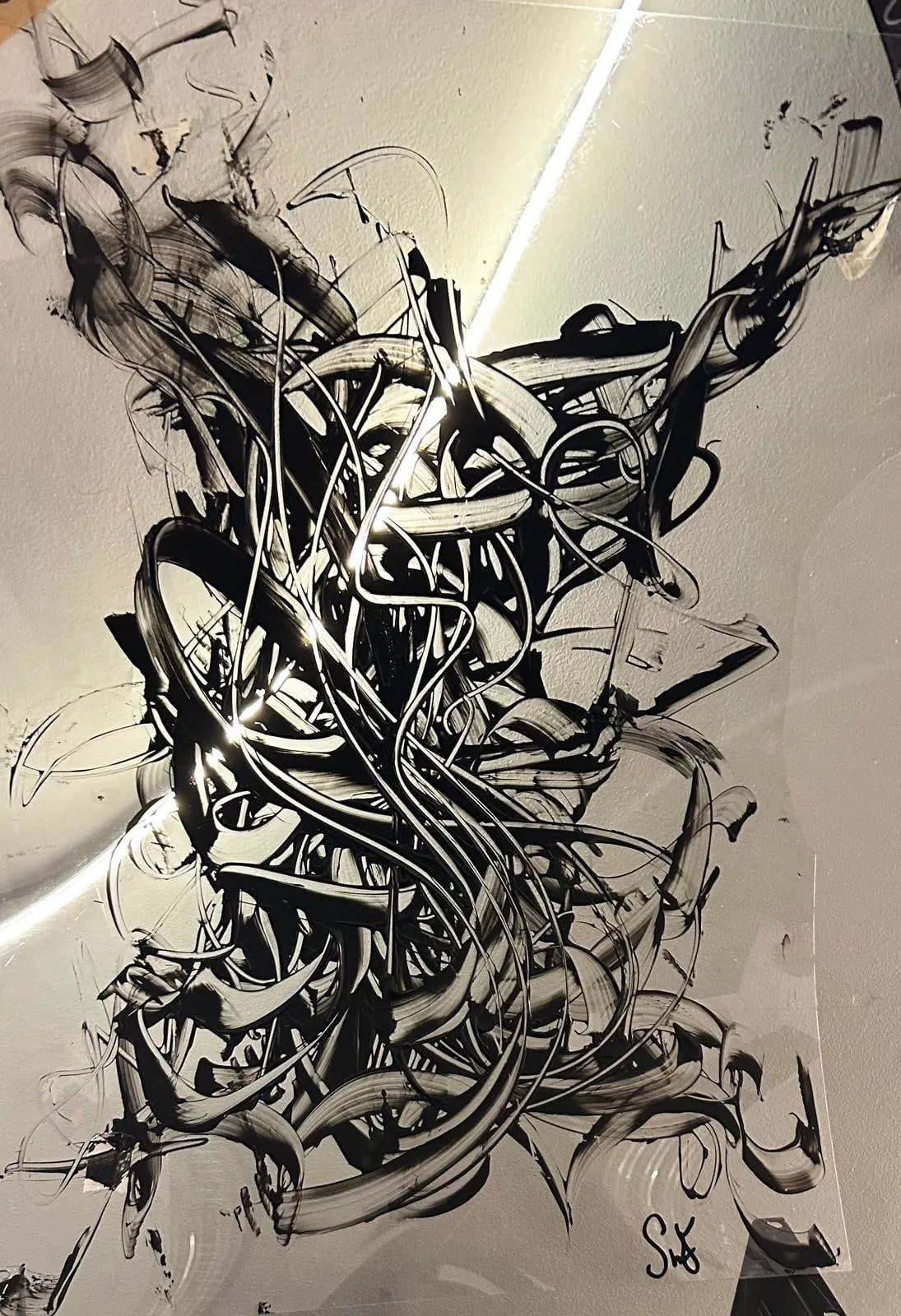 Scarth x Levack, Complex Inkwork, 2025