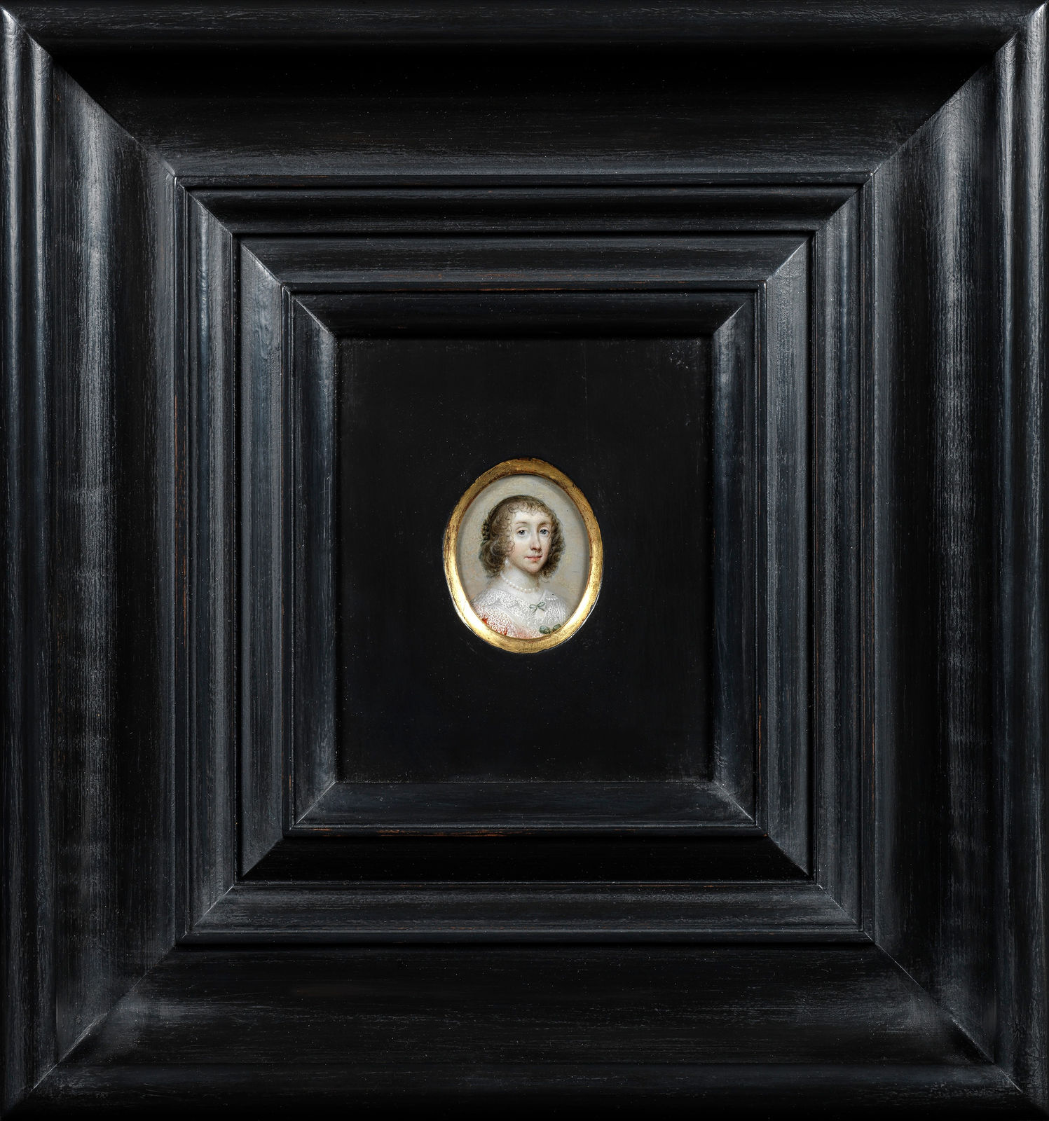 Cornelius Johnson, Portrait of a lady, 1635