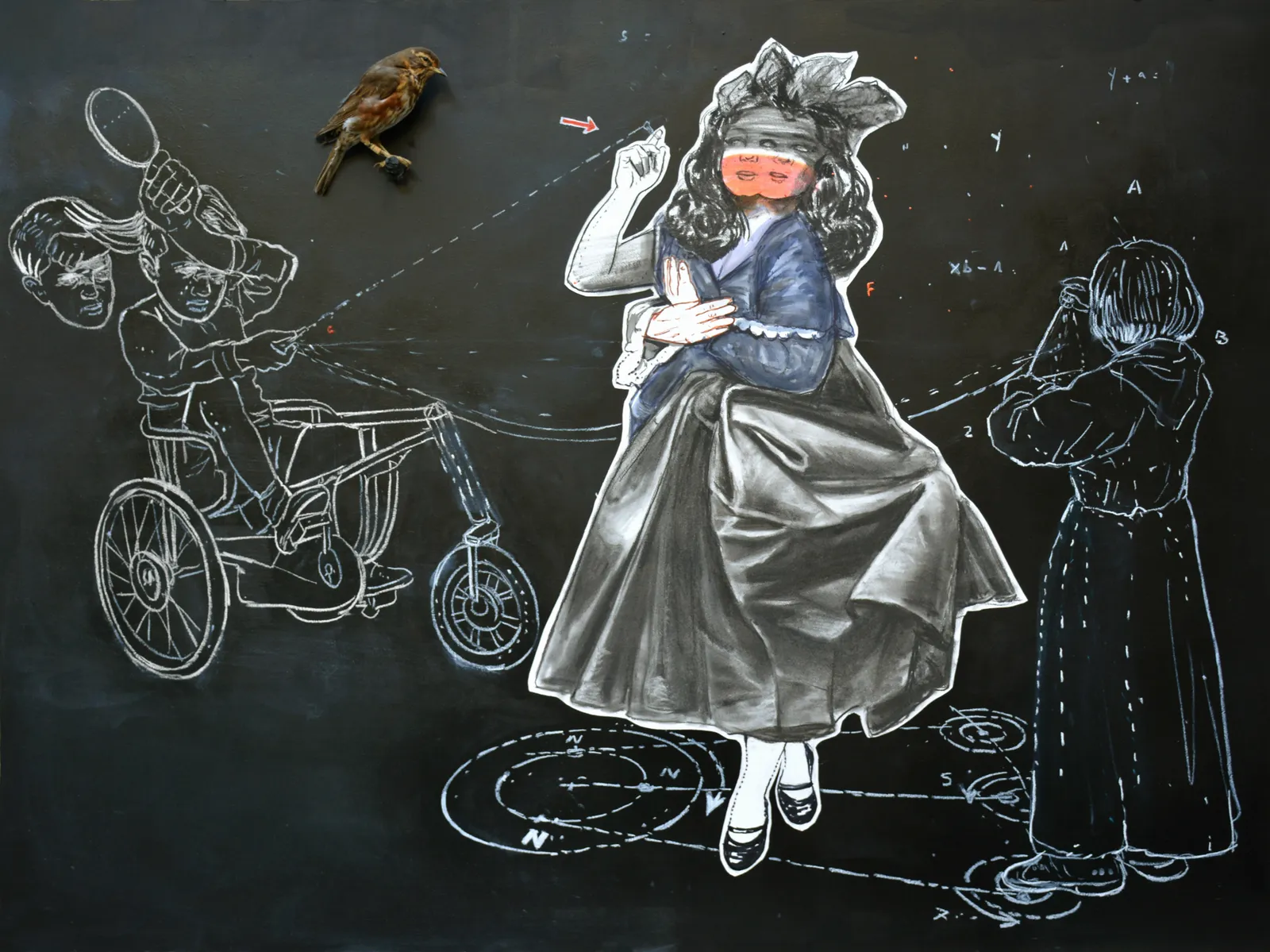 Mohamed Lekleti, L'oiseau souverain, 2019