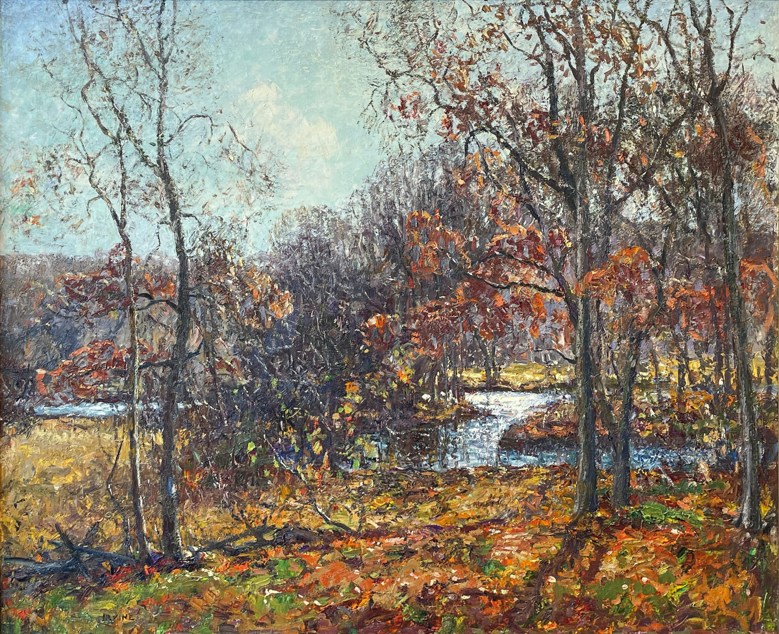Wilson Irvine, A Glimpse of the Lieutenant River, Connecticut