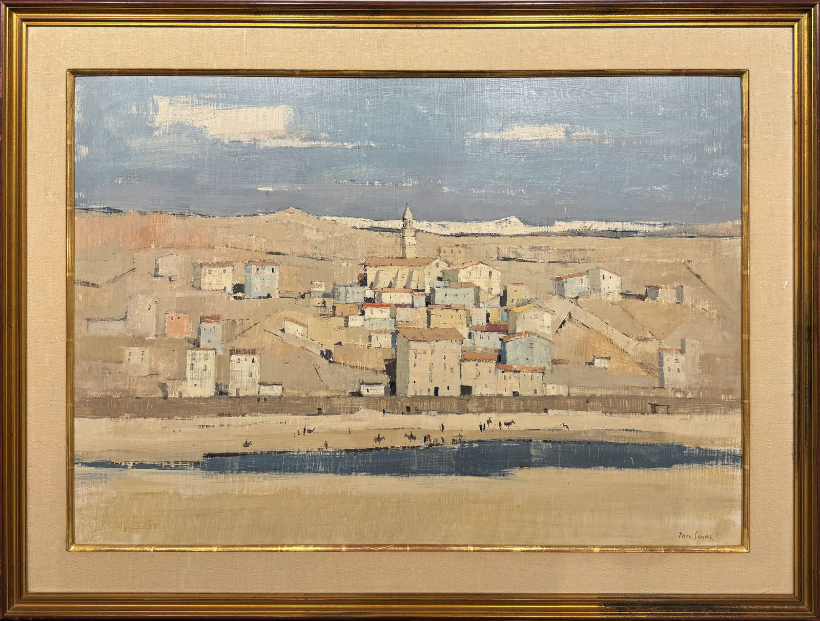 Paul Sample, Spanish Village, 1958