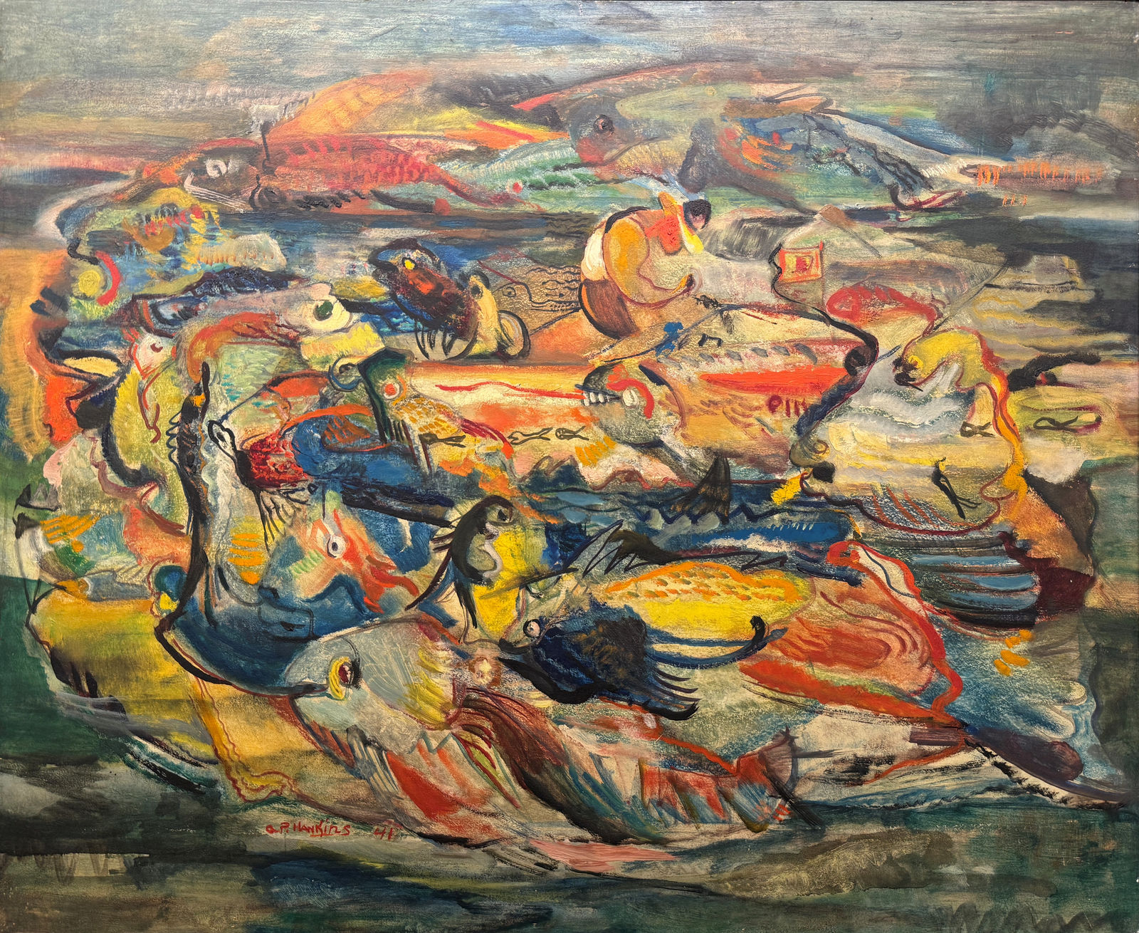 Abraham P. Hankins, Piscatory, 1941