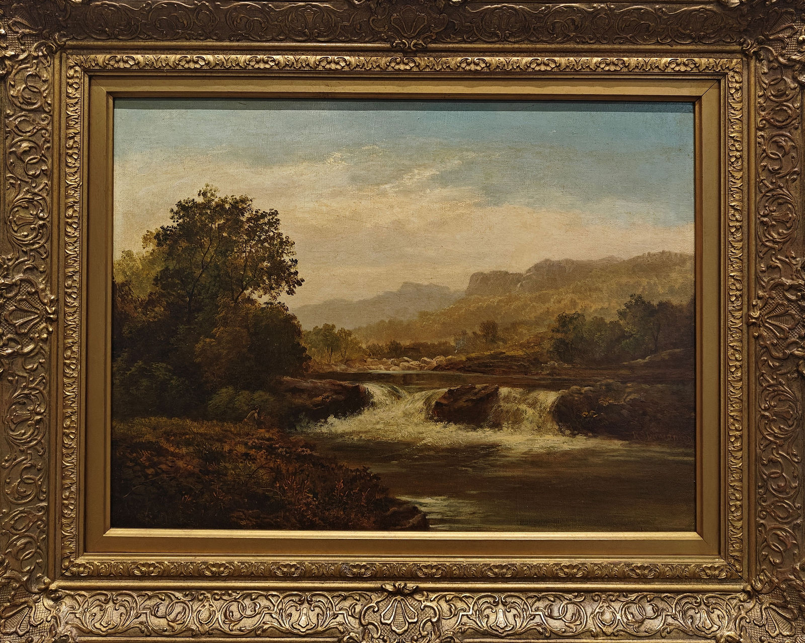 Robert Duncanson, Rushing River Downstream, circa 1852